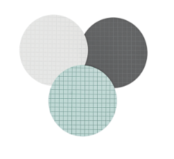 [GCN4745WGS] CN White Membrane/Green Grid Individual Sterile Pack